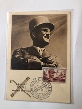 CARTE MAXIMUM MARECHAL LECLERC 1953