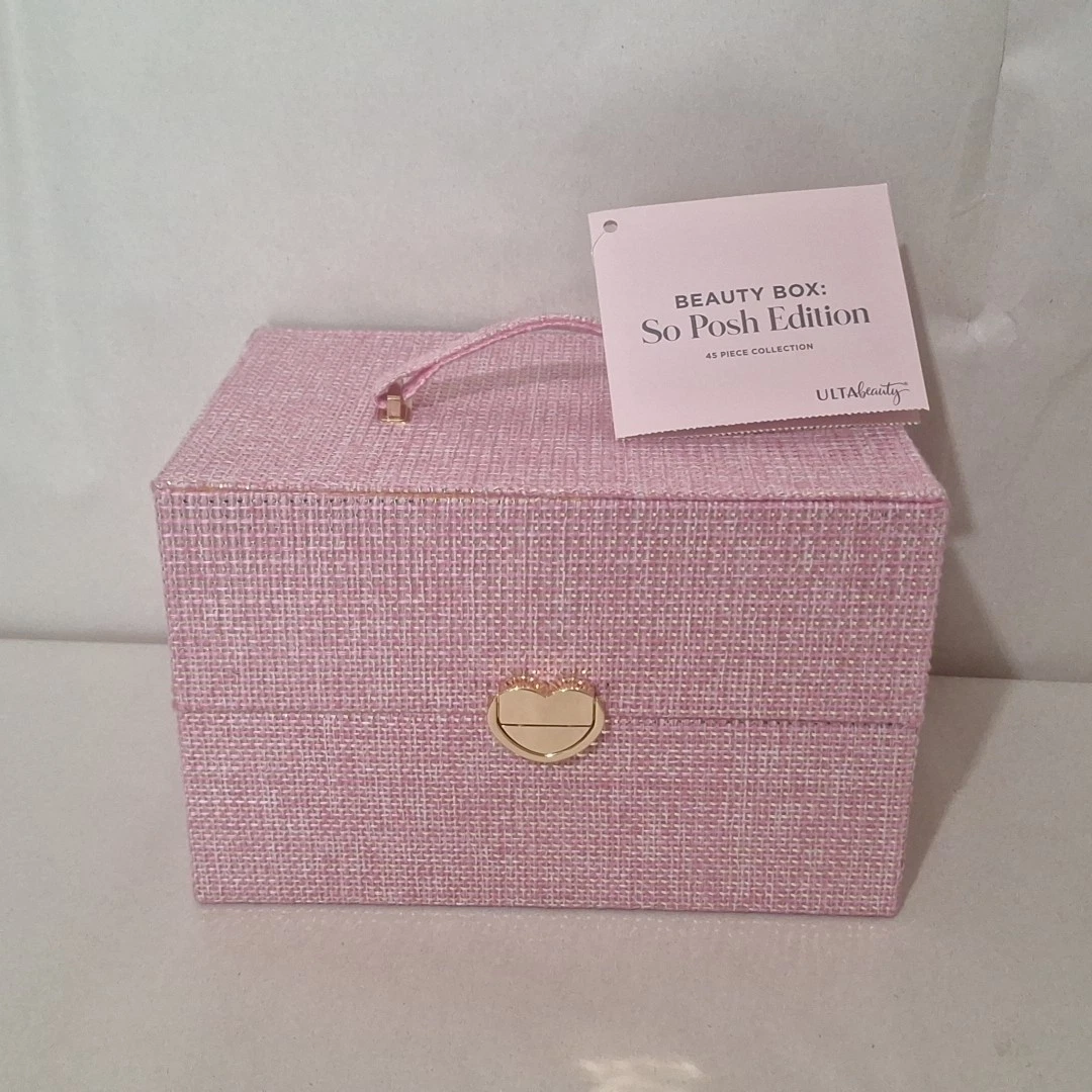 Ulta Beauty Box (pink) "So Posh Edition" 45 Pcs Makeup Kit Collection NEW
Opens in a new window or t