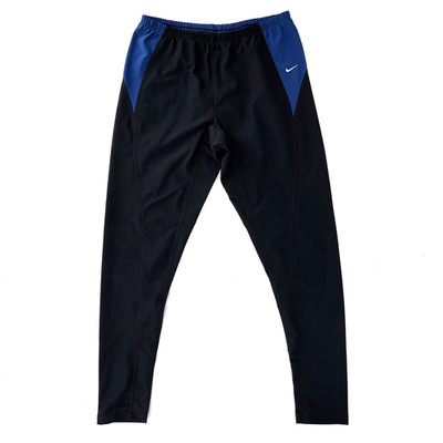 Vintage Nike Alpha Project Leggings Womens Size M Black Blue Stretch Sports