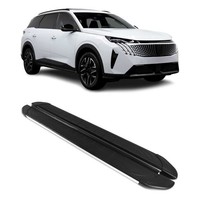 Trittbretter Seitenschweller FüR Peugeot 5008 III 2024-2026 Alu Schwarz Grau