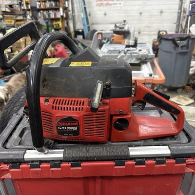 Jonsered 670 Super chainsaw Chain Saw Sweden Runs Good Power Head