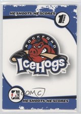 2007-08 ITG Heroes and Prospects He Shoots Scores Points Rockford IceHogs 4r6