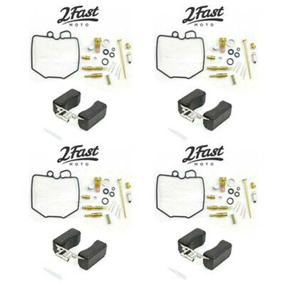 Carburetor Rebuild Repair Kit with Float 4 Pack for Honda GL1100 25-90975-70755 - Image 3 of 4