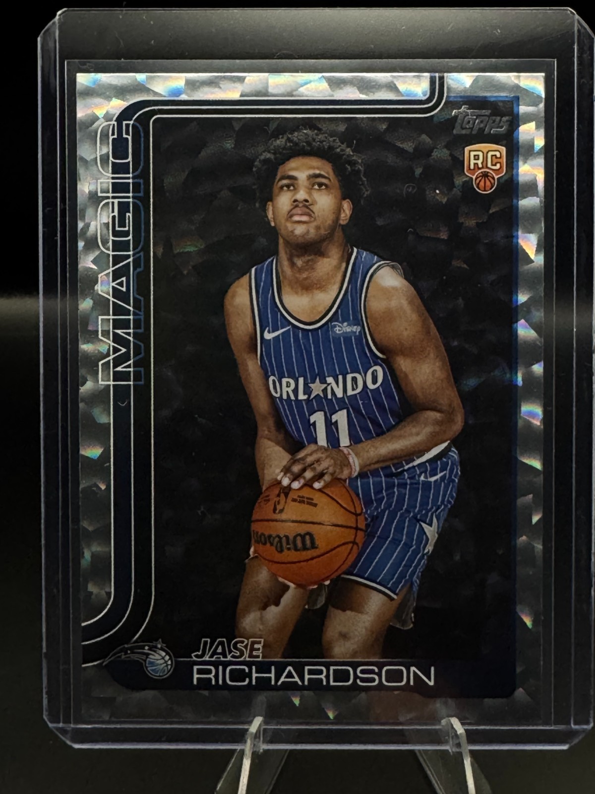 2025-26 Topps Jase Richardson #225 Diamante (RC) - Magic
