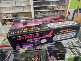 NES Nintendo Action Set NTSC Original Box Foam Tray CIB Tested Works Mario Bros