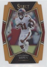 2021 Panini Select Premier Level Orange Prizm Die-Cut 184/249 Antonio Brown 11mn