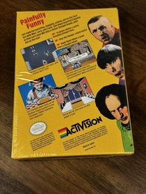The Three Stooges Nintendo Entertainment System, 1989 NES Complete CIB In Shrink