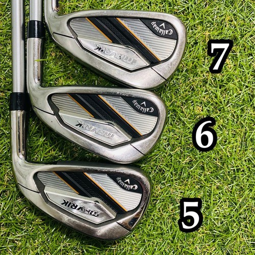 Callaway Right Handed Iron Set MAVRIK 5-9,Pw,Aw Diamana 50 Flex R - Picture 2 of 9