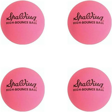 Spalding High-Bounce Ball Pack of 4 