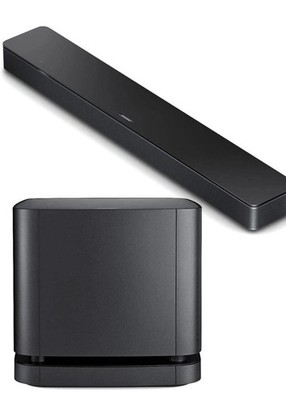 Bose Soundbar 500 & BoseModule 500 (2-Bose VirtuallyInvisible Speaker 300 FREE)