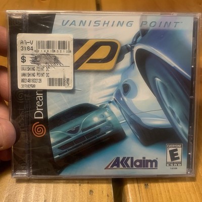 Vanishing Point Racing Game for Sega Dreamcast, 2000,Y-FOLD SEALED 