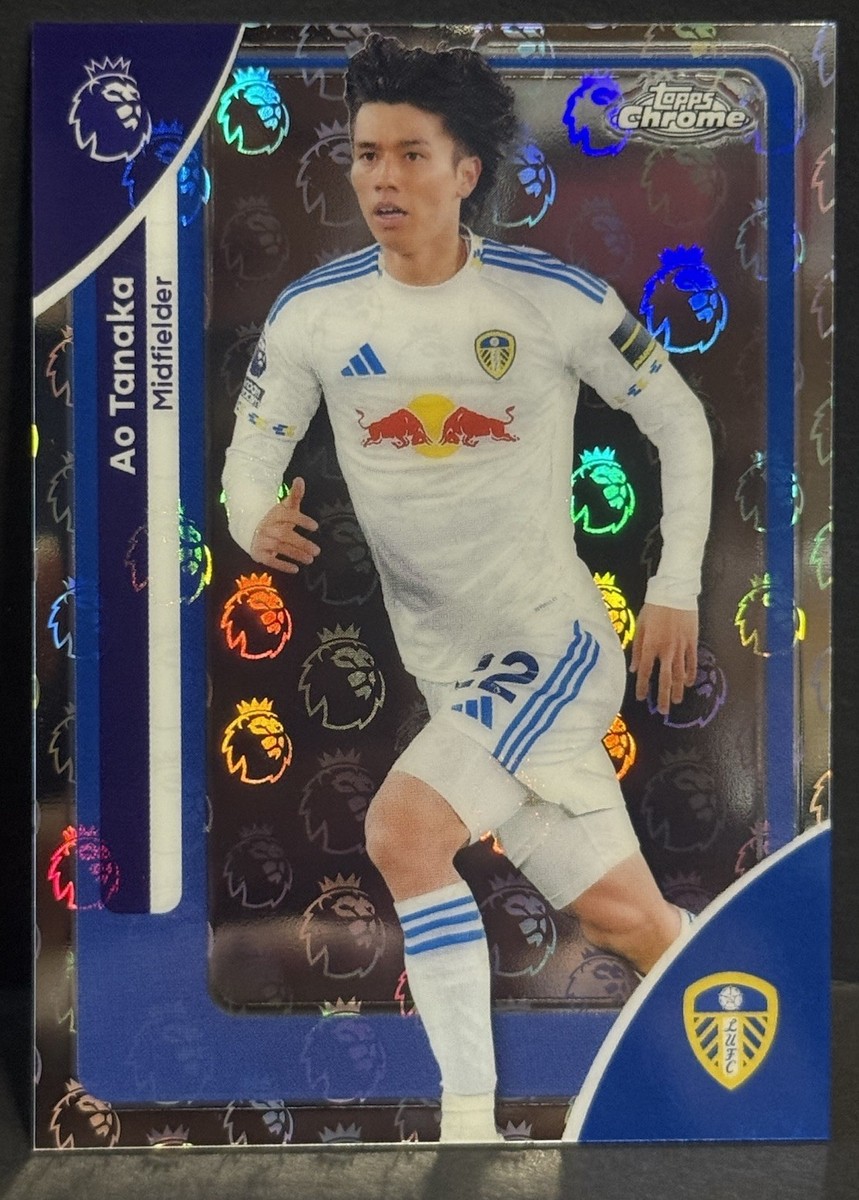 2026 Topps Chrome Logofractor Edition Premier League EPL Leeds Ao