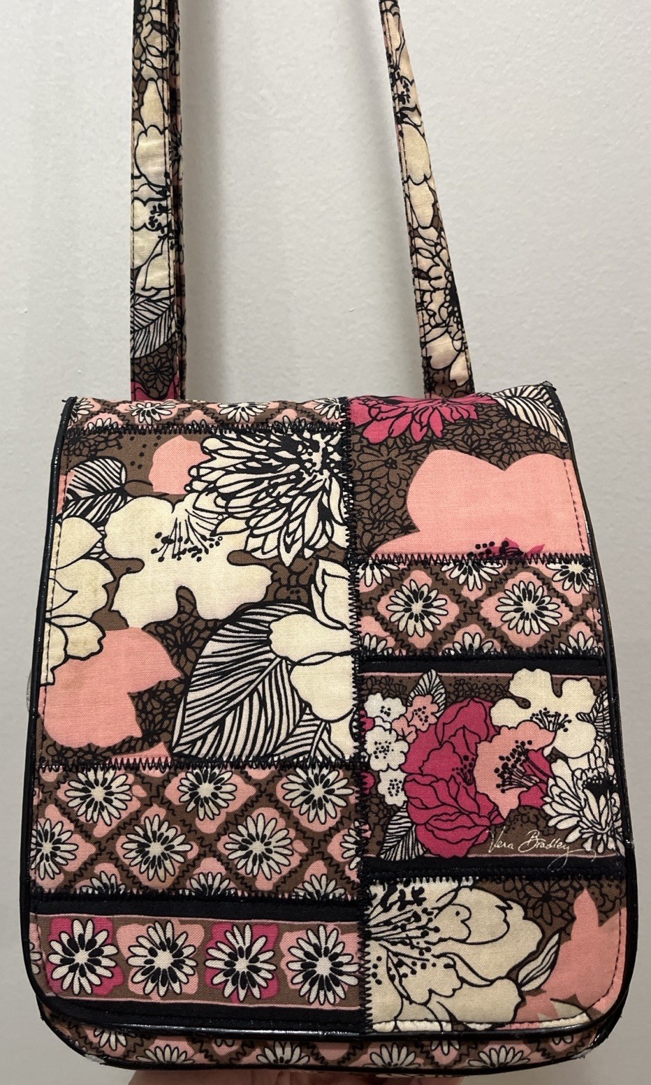 Vera Bradley Patchwork Mini Hipster Crossbody Jav… - image 1