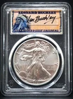 2021 American Silver Eagle-Type 1 $1 1oz LEN BUCKLEY PCGS MS70 FDOI