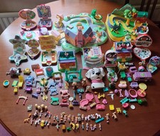 EXTREMELY RARE VINTAGE POLLY POCKET BUNDLE JOB LOT (OPEN TO SENSIBLE OFFERS) 👀