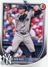 2025 Bowman Ben Rice RC #85 Yankees
