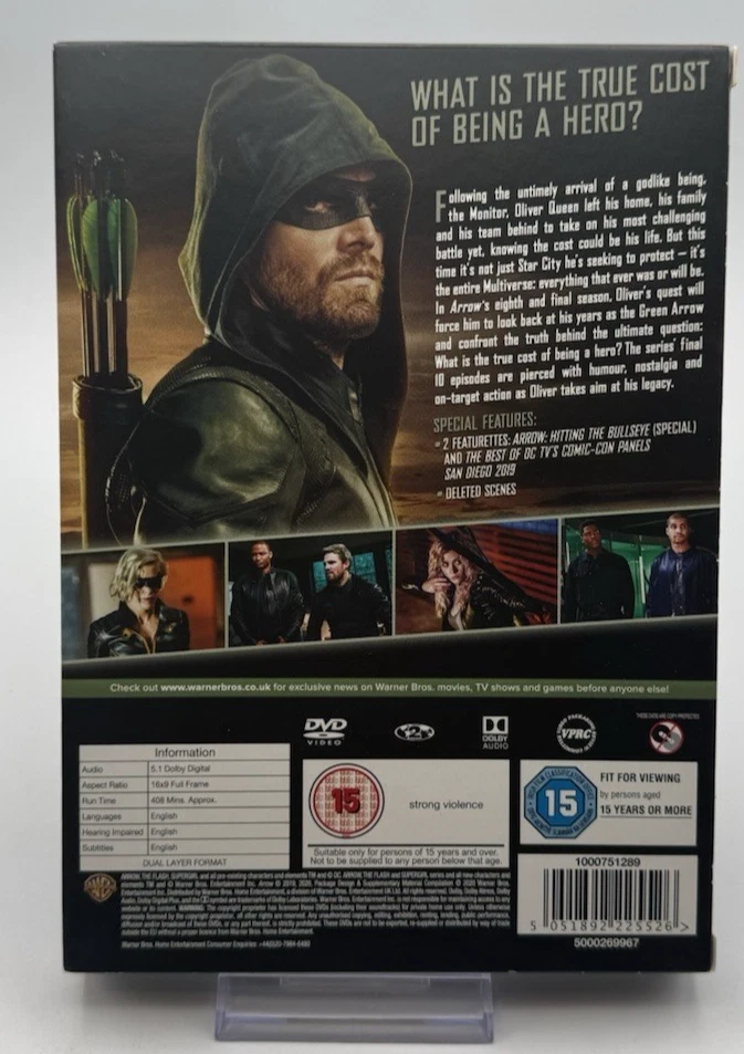 Arrow: The Eighth and Final Season- DVD - Image 2 of 3
