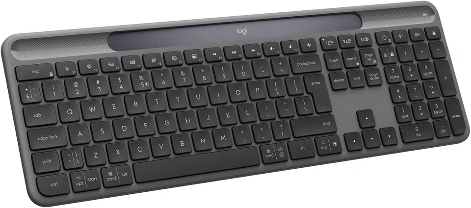 Logitech Signatur Slim Solar+ K980 Kabellos Tastatur - US INT'L QWERTY - Bild 1 von 4