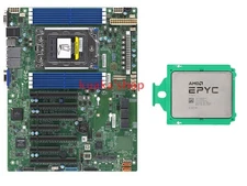Supermicro H12SSL-i Mainboard + AMD EPYC 7282 7302 7402 7542 7642 7702 7742 CPU