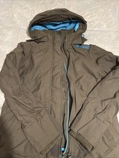 Superdry Original Windcheater +Upgrade Khaki Green Winter Coat Jacket L 