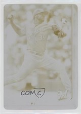 2019 Topps Printing Plate Yellow 1/1 Corbin Burnes #94 ni4