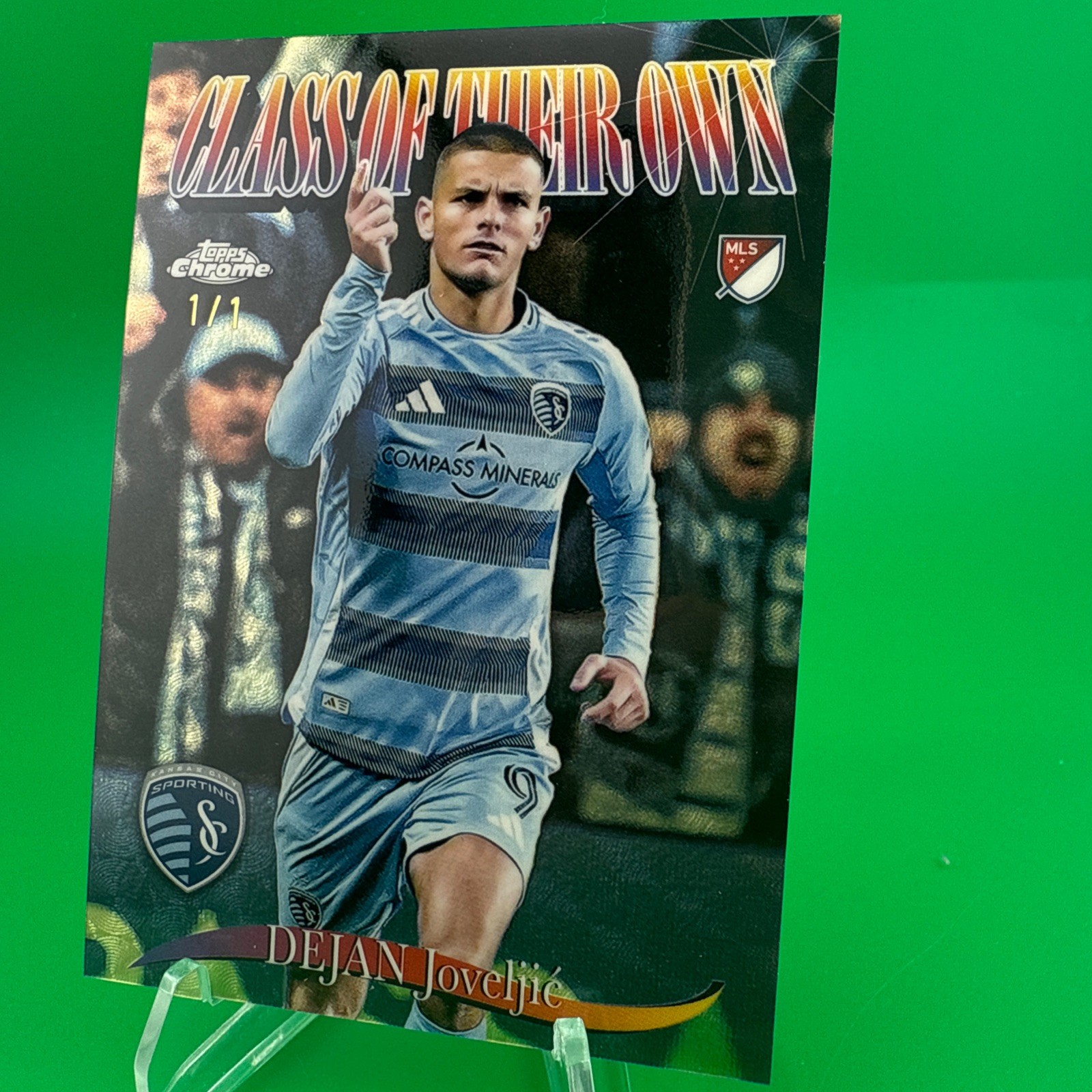 2025 Topps Chrome MLS Class Of Their Own Dejan Joveljic Superfractor 1/1 CO-11