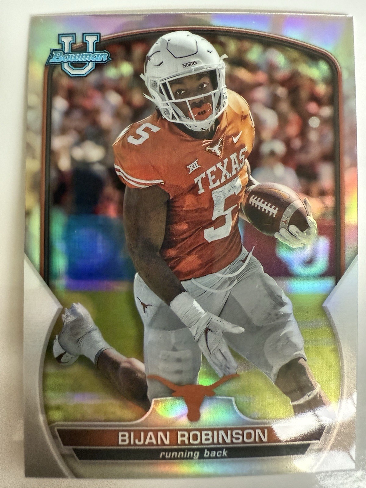 Bijan Robinson - 2022 Bowman Chrome U # 70