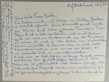 Autograph Hamburg writer + art patron Anna Maria Darboven (136272)
