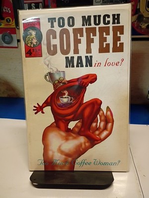 Too Much Coffee Man #4 Adhesive Comics 1993