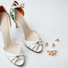  20pcs Tpu High Heel Replacement Caps For Women U Shape Repair Tips Non Slip