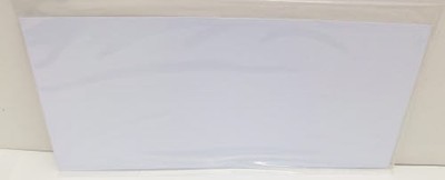 Evergreen Scale Models 19020 .020'' x 12'' x 24'' Polystyrene White Sheet