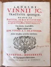 Libro.Tractatus Quinque, Nempe De Pactis Jurisdictione 1736