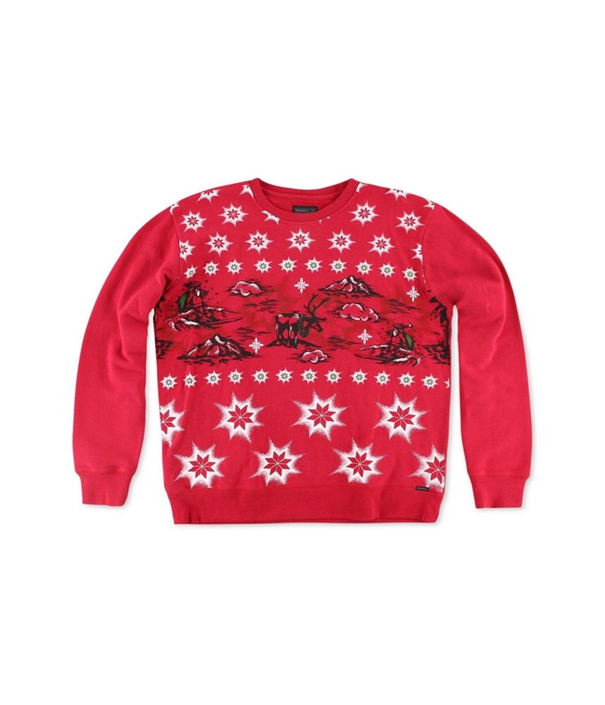 Свитер-пуловер ONeill Mens Hollowdaze Crew красный X-Large 4490₽