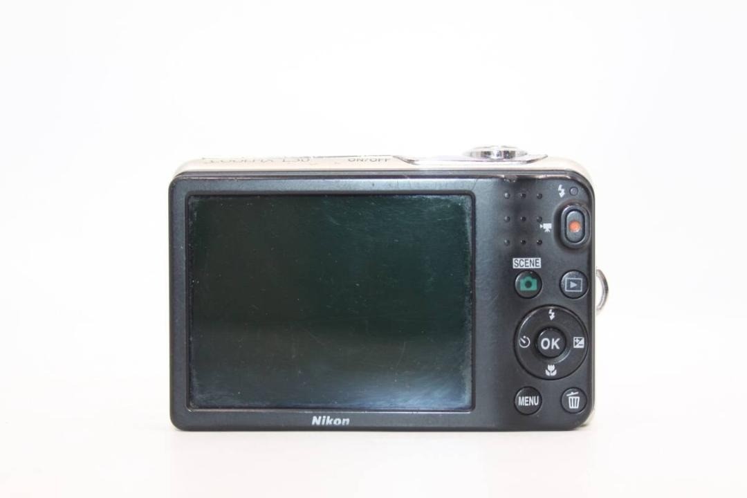 Nikon COOLPIX L30 Digital Camera AA Battery Tested from Japan HTF