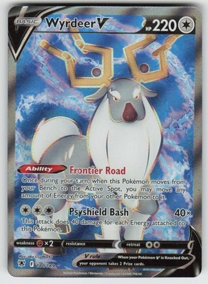 Wyrdeer V 180/189 Ultra Rare Astral Radiance Pokemon Holo Near Mint