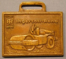 Ingersoll Rand Road Roller Construction Equipment  Watch Fob Shelf 1A4-19