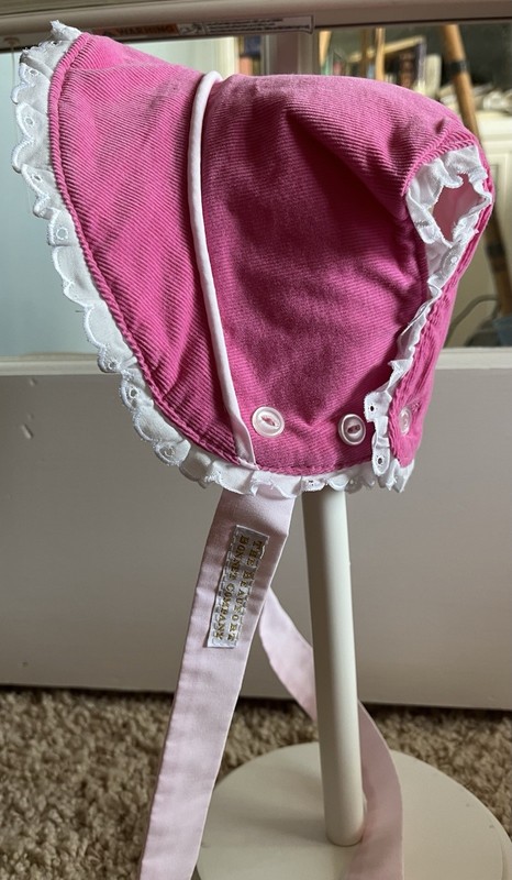 Beaufort Bonnet Company Pink Corduroy Bonnet Never Been Worn