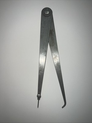 Vintage L.S Starrett Co. Metal Joint Caliper  Made In USA  8 Inch