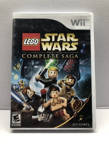 Nintendo Wii Lego Star Wars The Complete Saga - Complete w/ Manual - Working