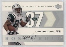 2002 Upper Deck Honor Roll Up and Coming Laveranues Coles #UC-LC ex0