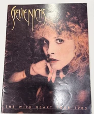 STEVIE NICKS THE WILD HEART 1983  WORLD  TOUR PROGRAM VINTAGE FLEETWOOD MAC