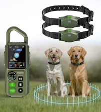 Wireless Dog Fence for 2 Dogs - Portable Electric Fence Wireless, Perimeter Dog