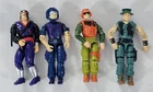 X-479 VINTAGE 1980/90'S HASBRO GI JOE ACTION FIGURES MAJOR BLUDD MUSKRAT ETC