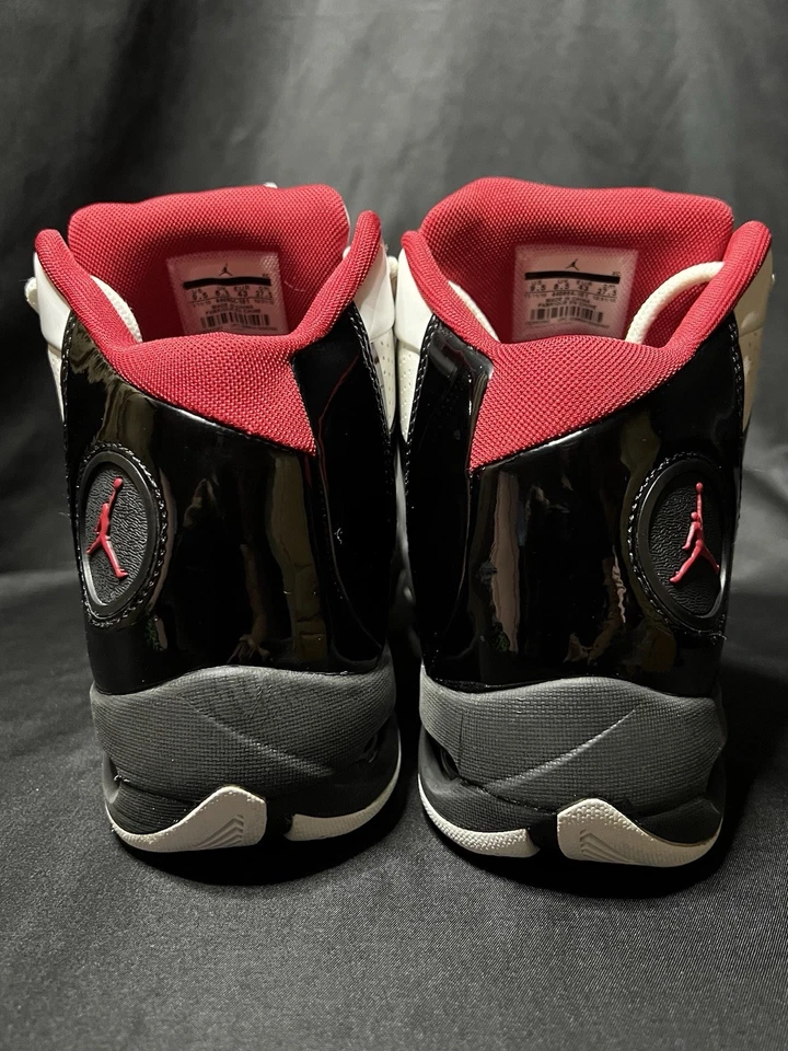 Nike Air Jordan Play In These Blanco/Negro Rojo Universitario Talla 9.5 Para Hombres 440894-101 Foto 3 de 4