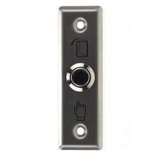 For Access Control Door/Stainless Steel Slim Exit Push Release Button Set
