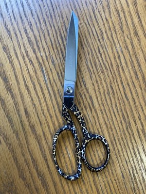 Gingher Designer Series 8 Scissors Crome Italy Pre Owned