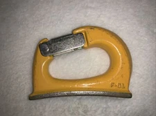 Weld  on bucket hooks, Pejo U201, Type U, 2204 lb. max load.