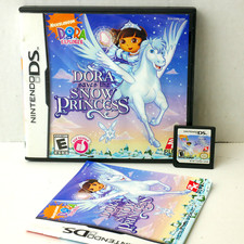 Dora the Explorer: Dora Saves the Snow Princess Nintendo DS Complete w Manual