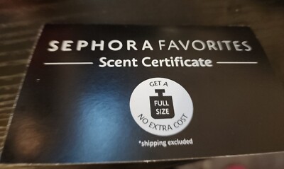 Sephora Scent Certificate Choose Gucci versace  nest marc jacobs and more 