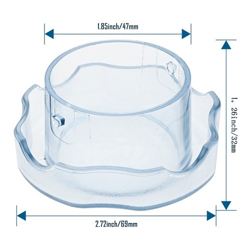 2× Blender Lid Plug Replacement For Vita-mix 64oz Low Profile Container Blender - Picture 11 of 11